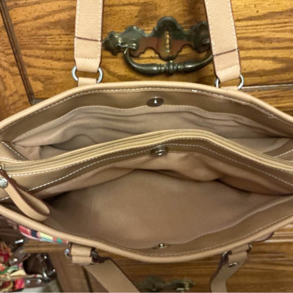 Caribbean Joe Colorful Plaid Tote Bag - Picture 3 of 4